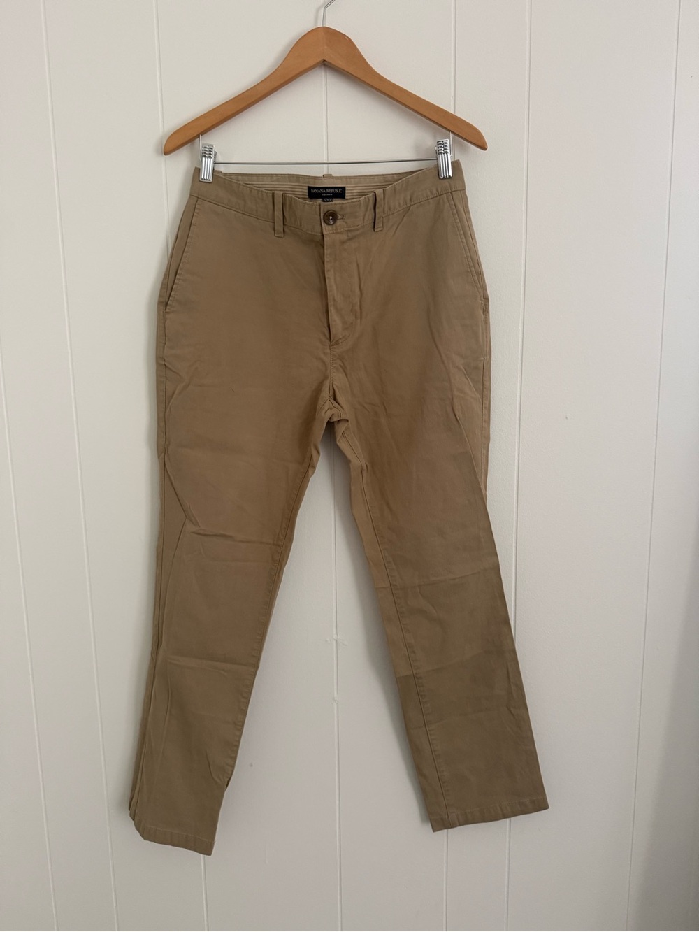 Banana Republic Khaki Aiden Fit Chinos - Tan